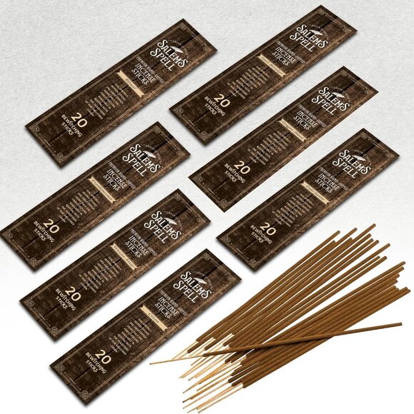 NEW-Mecka Salem Spell Incense Sticks | Set of 7  | 140 Insense 7 MYSTIC SCENTS - Picture 6 of 6